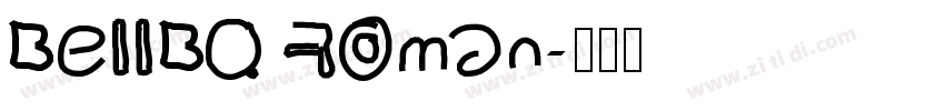 BellBQ Roman字体转换